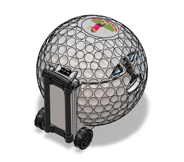 Golf Ball Drink Cooler